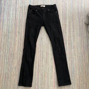 Naked and Famous Men’s jeans, black, size 31